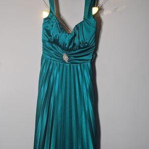 Turquoise dress